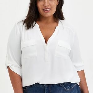 Torrid Sz00 Harper Blouse EUC